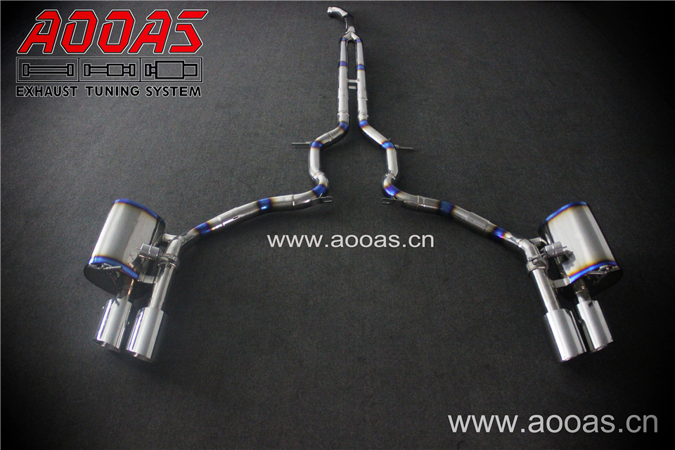 17 Porsche 4S 2.9T Titanium / Valvetronic Catback System